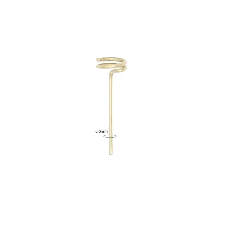 15.2mm 2.4G Wifi Antenna Internal Copper Spring Antenna 2dBi Gain