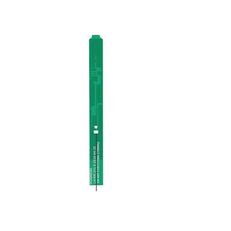 154.2×14.1mm Custom Band U.FL W.FL UFL MHF3 MHF4 Antenna PCB Flexible LTE Antenna With Adhesive Mount